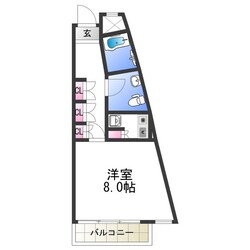 カーサマニエラの物件間取画像